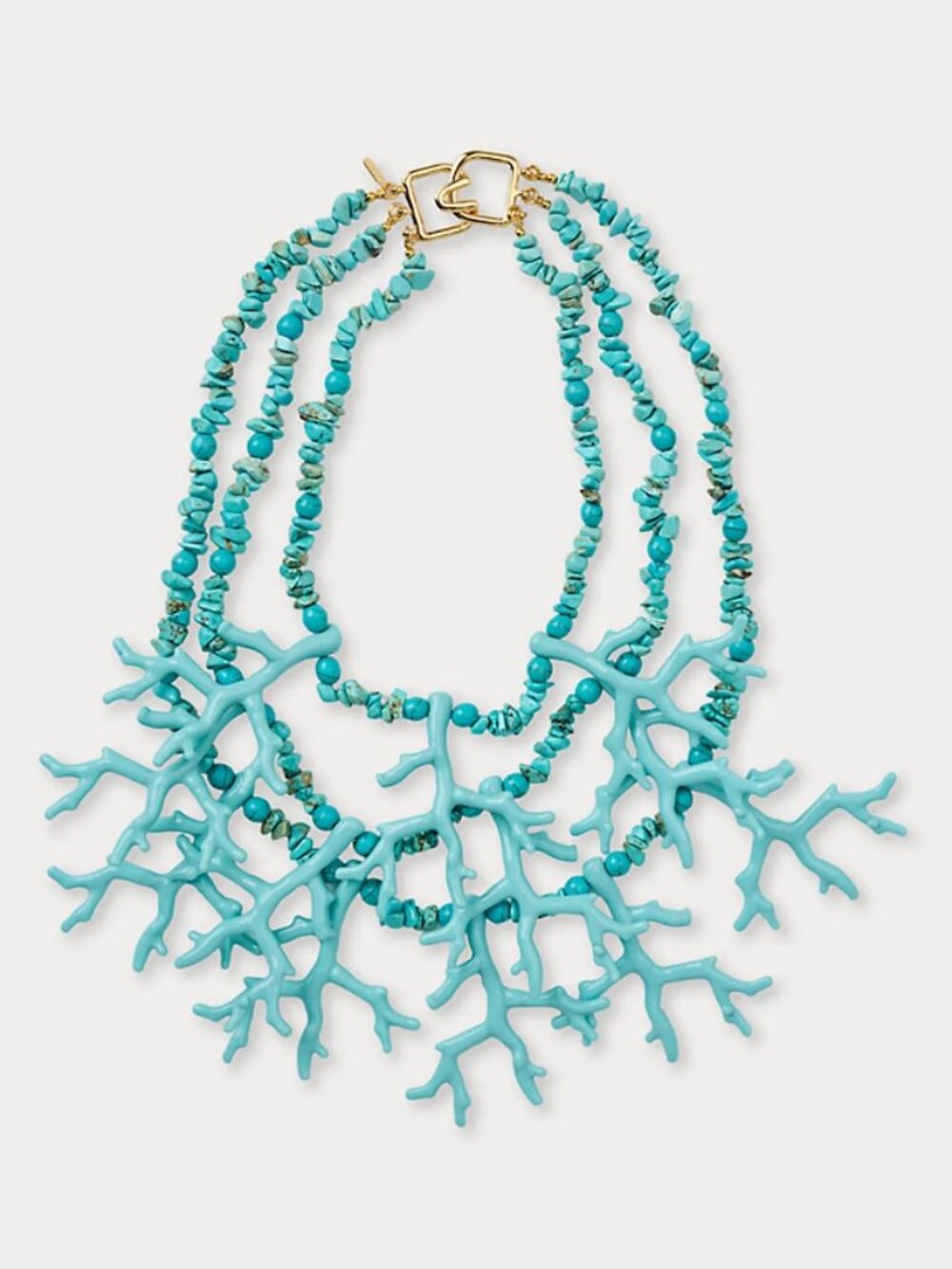 Lilly Pulitzer Kenneth Jay Lane Coral Necklace